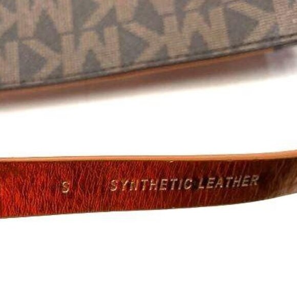 Michael Kors Monogram Logo Brown Belt Bag - Picture 6 of 8